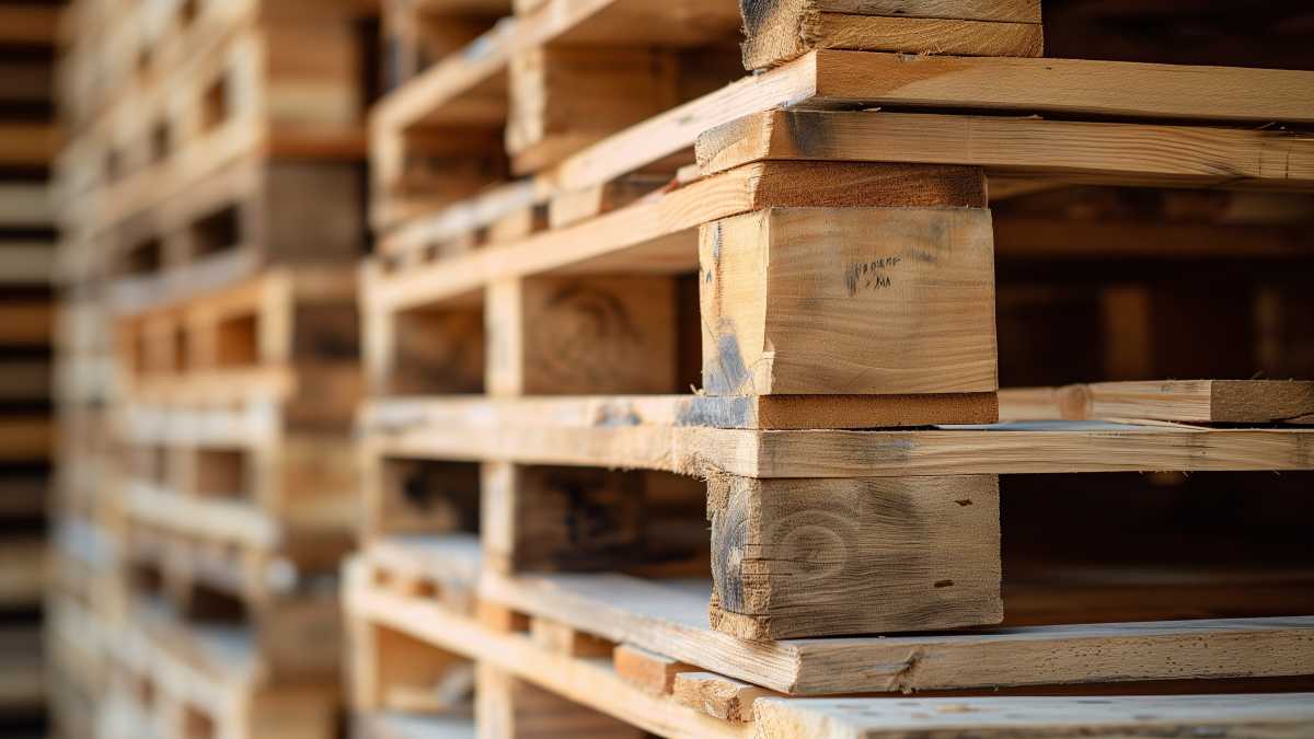Safe Storage of Wood Pallets